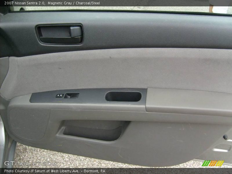 Magnetic Gray / Charcoal/Steel 2007 Nissan Sentra 2.0