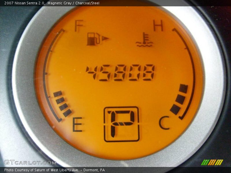 Magnetic Gray / Charcoal/Steel 2007 Nissan Sentra 2.0