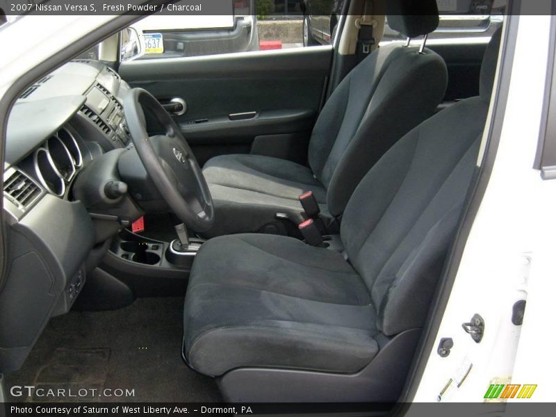 Fresh Powder / Charcoal 2007 Nissan Versa S