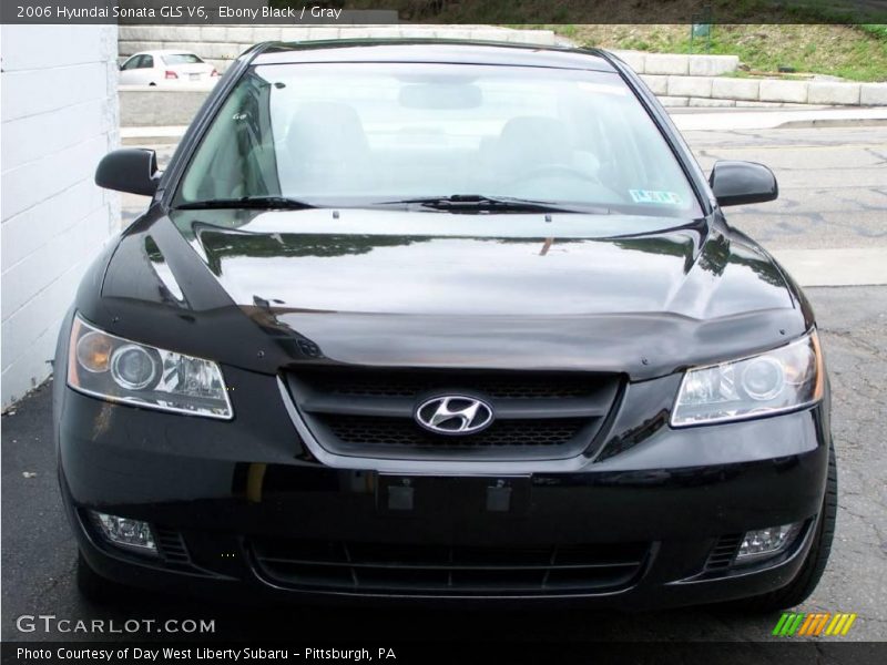 Ebony Black / Gray 2006 Hyundai Sonata GLS V6