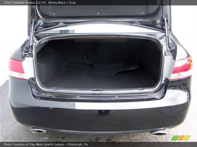 Ebony Black / Gray 2006 Hyundai Sonata GLS V6