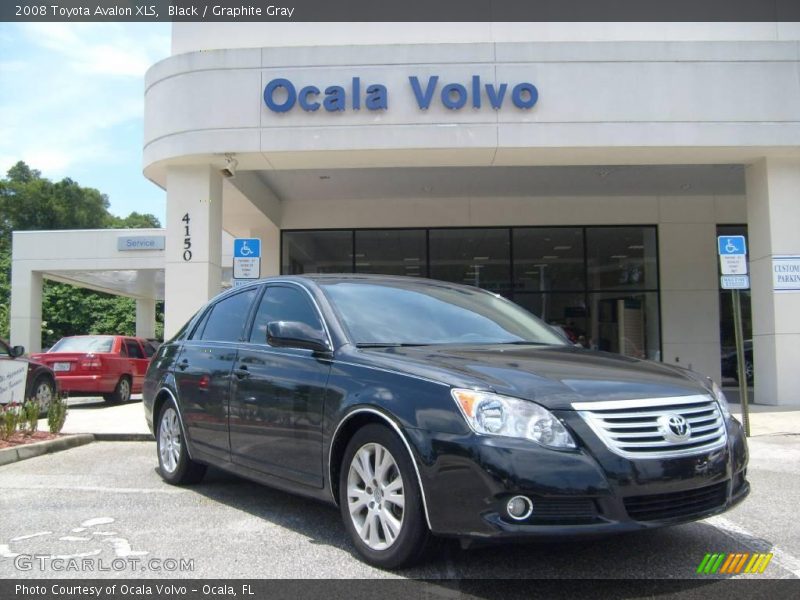 Black / Graphite Gray 2008 Toyota Avalon XLS