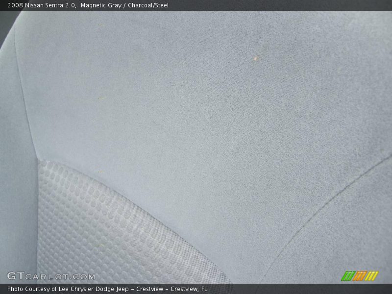Magnetic Gray / Charcoal/Steel 2008 Nissan Sentra 2.0