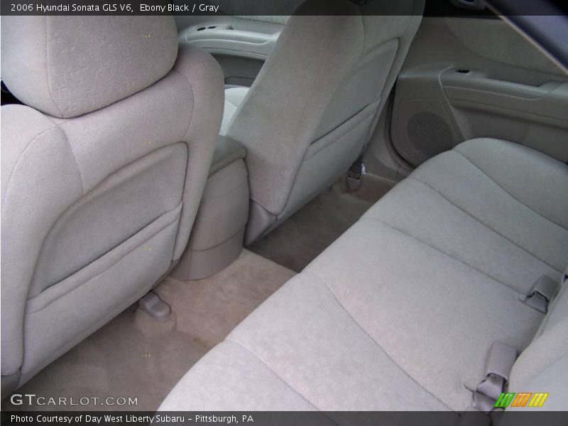 Ebony Black / Gray 2006 Hyundai Sonata GLS V6
