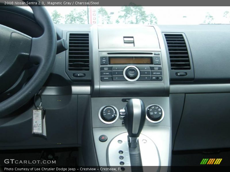 Magnetic Gray / Charcoal/Steel 2008 Nissan Sentra 2.0