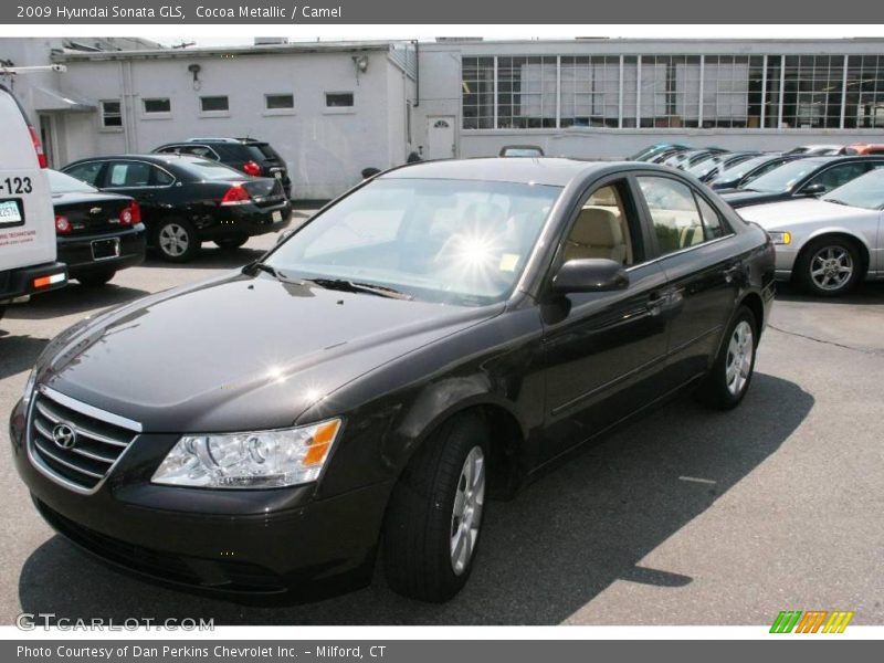 Cocoa Metallic / Camel 2009 Hyundai Sonata GLS