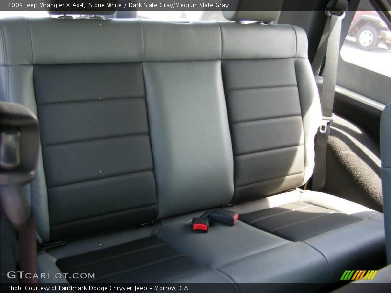 Stone White / Dark Slate Gray/Medium Slate Gray 2009 Jeep Wrangler X 4x4
