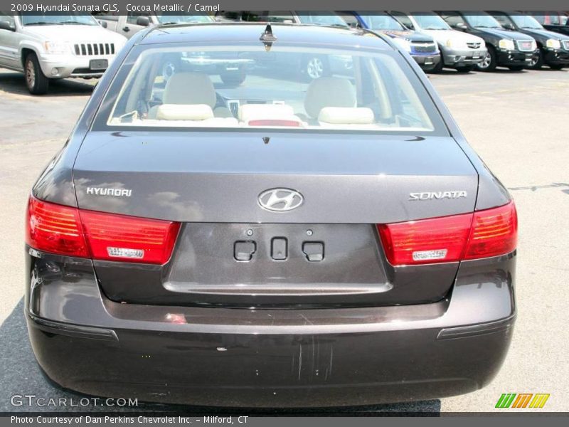 Cocoa Metallic / Camel 2009 Hyundai Sonata GLS