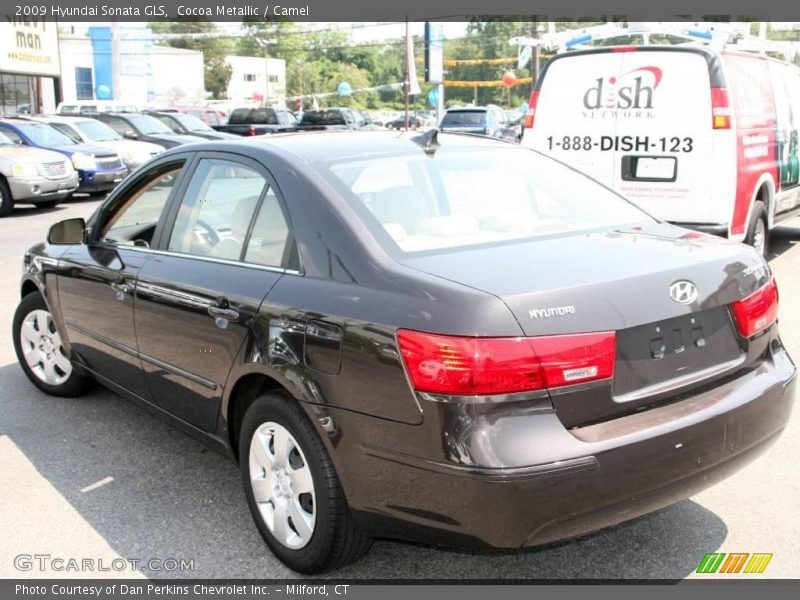 Cocoa Metallic / Camel 2009 Hyundai Sonata GLS