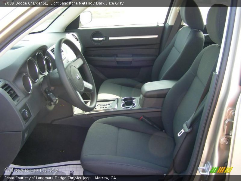 Light Sandstone Metallic / Dark Slate Gray 2009 Dodge Charger SE