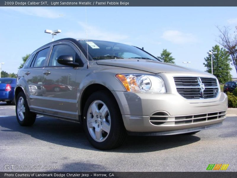 Light Sandstone Metallic / Pastel Pebble Beige 2009 Dodge Caliber SXT