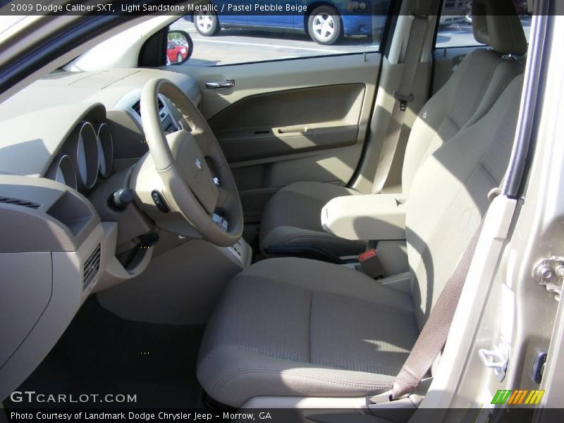 Light Sandstone Metallic / Pastel Pebble Beige 2009 Dodge Caliber SXT