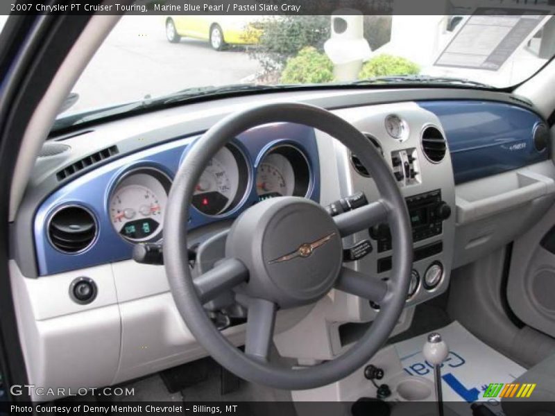 Marine Blue Pearl / Pastel Slate Gray 2007 Chrysler PT Cruiser Touring