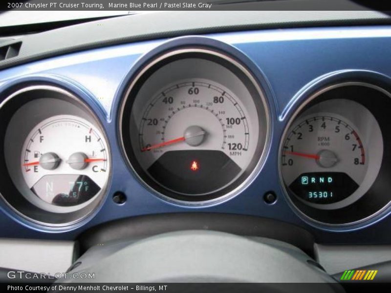 Marine Blue Pearl / Pastel Slate Gray 2007 Chrysler PT Cruiser Touring