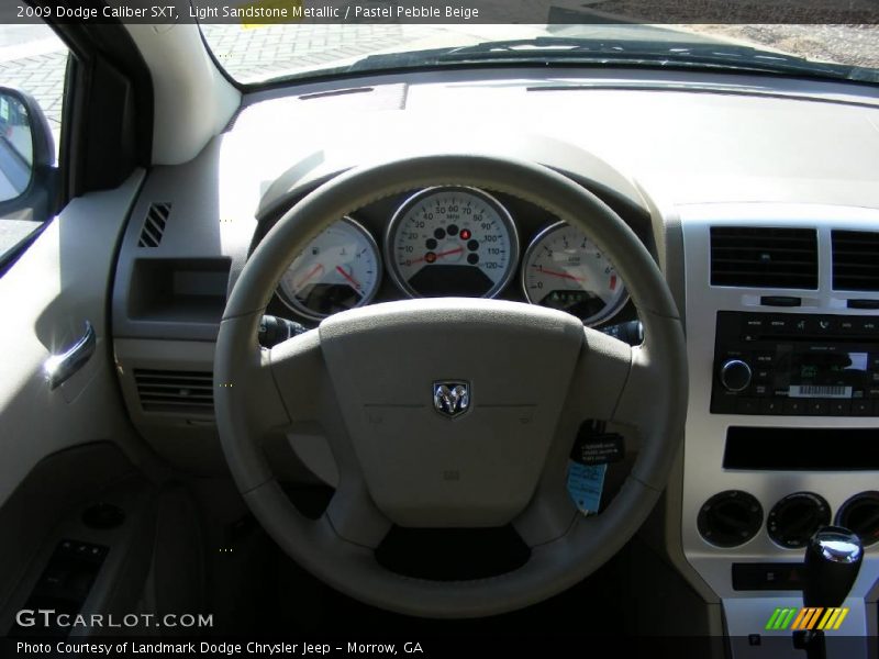 Light Sandstone Metallic / Pastel Pebble Beige 2009 Dodge Caliber SXT