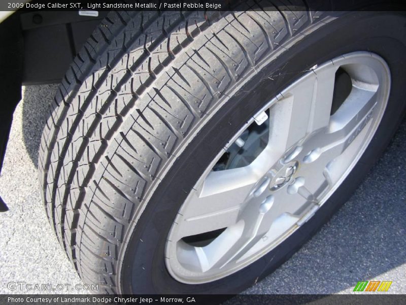 Light Sandstone Metallic / Pastel Pebble Beige 2009 Dodge Caliber SXT