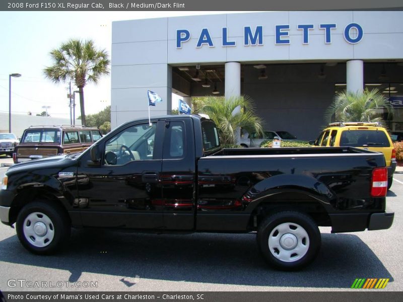 Black / Medium/Dark Flint 2008 Ford F150 XL Regular Cab