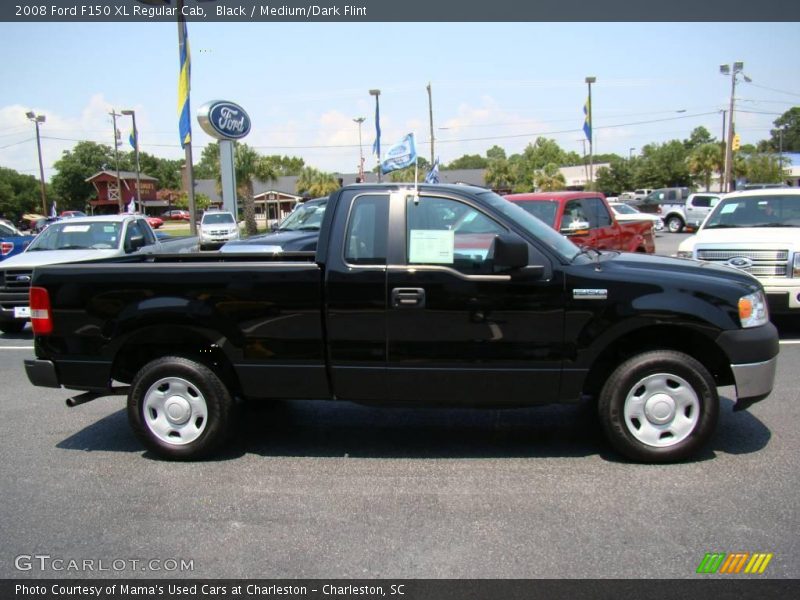 Black / Medium/Dark Flint 2008 Ford F150 XL Regular Cab