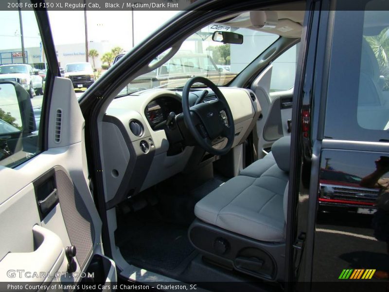 Black / Medium/Dark Flint 2008 Ford F150 XL Regular Cab