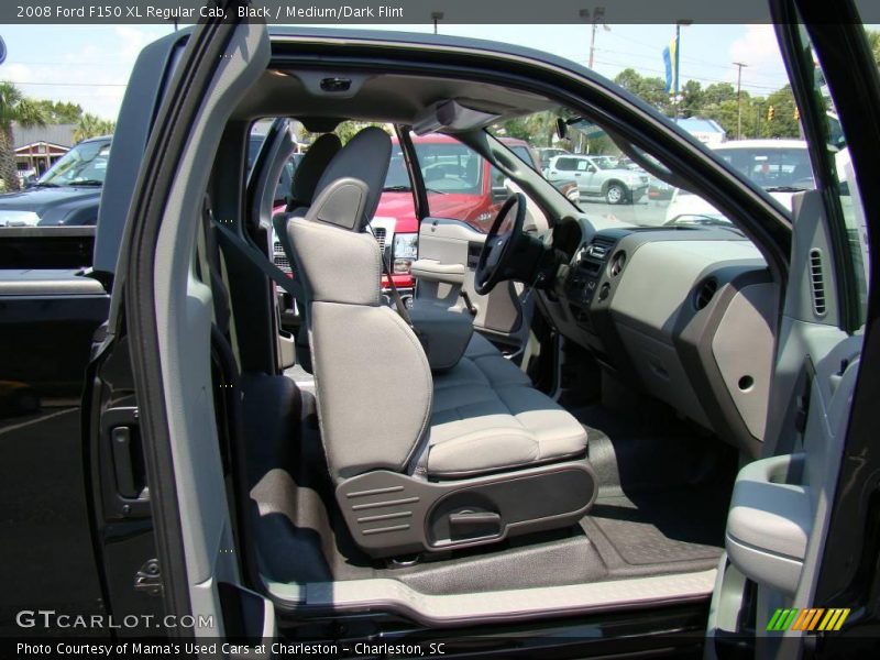 Black / Medium/Dark Flint 2008 Ford F150 XL Regular Cab