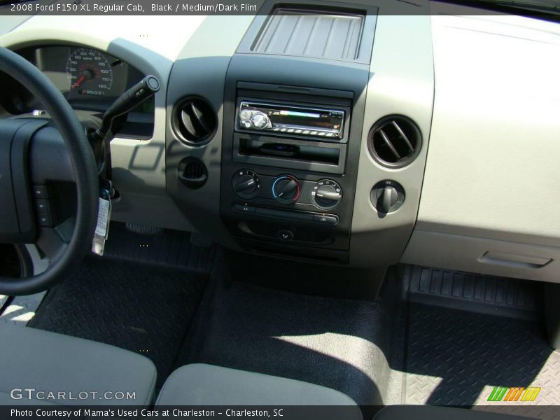 Black / Medium/Dark Flint 2008 Ford F150 XL Regular Cab