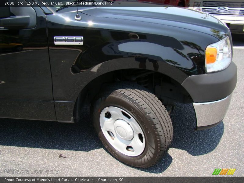 Black / Medium/Dark Flint 2008 Ford F150 XL Regular Cab