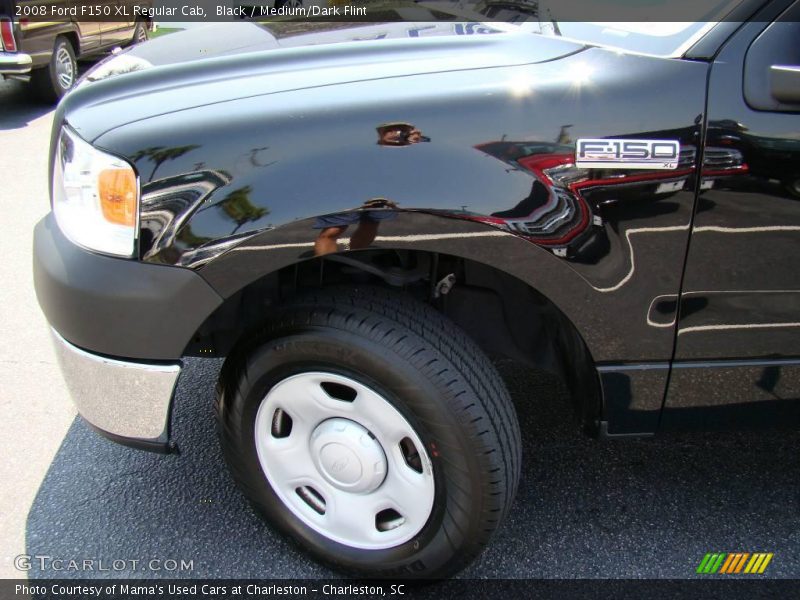 Black / Medium/Dark Flint 2008 Ford F150 XL Regular Cab