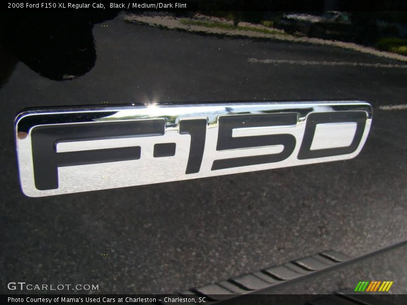 Black / Medium/Dark Flint 2008 Ford F150 XL Regular Cab