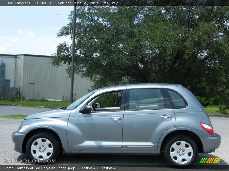 Silver Steel Metallic / Pastel Slate Gray 2008 Chrysler PT Cruiser LX