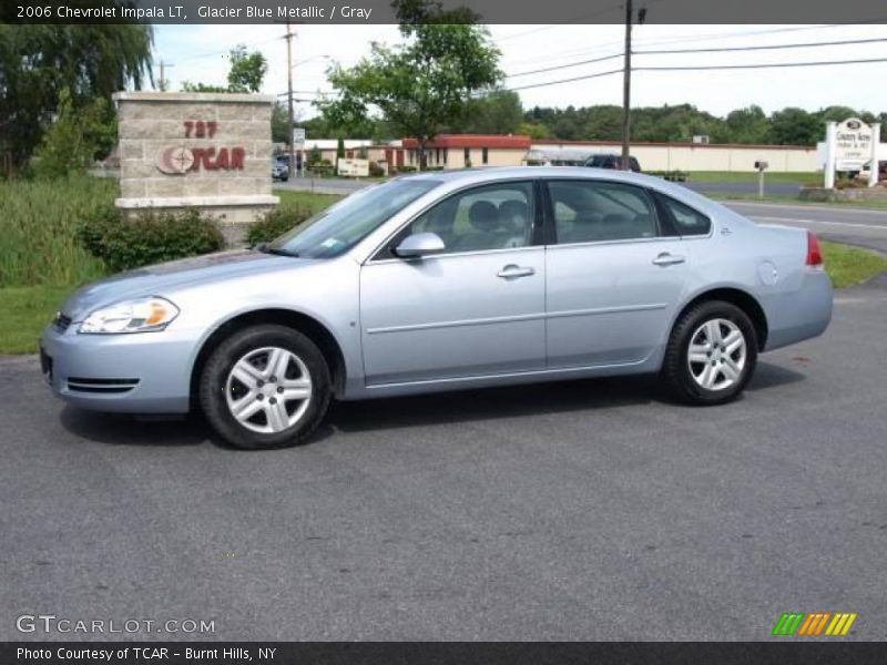 Glacier Blue Metallic / Gray 2006 Chevrolet Impala LT