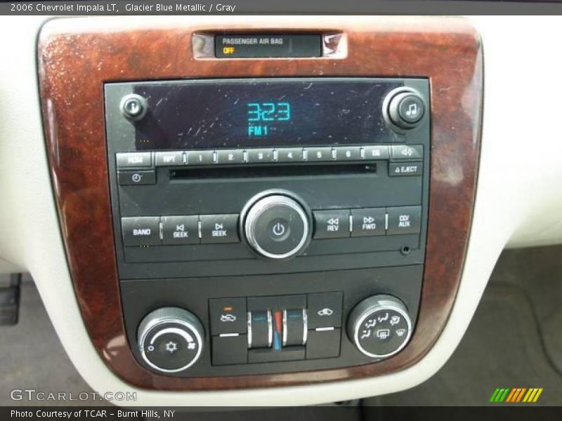 Glacier Blue Metallic / Gray 2006 Chevrolet Impala LT
