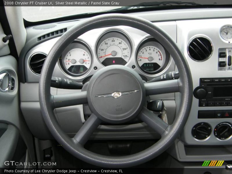 Silver Steel Metallic / Pastel Slate Gray 2008 Chrysler PT Cruiser LX