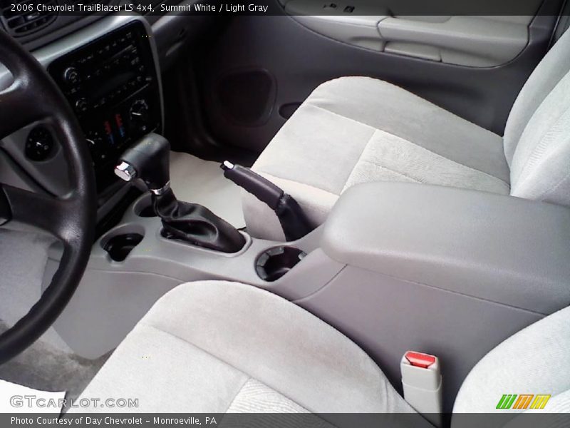 Summit White / Light Gray 2006 Chevrolet TrailBlazer LS 4x4