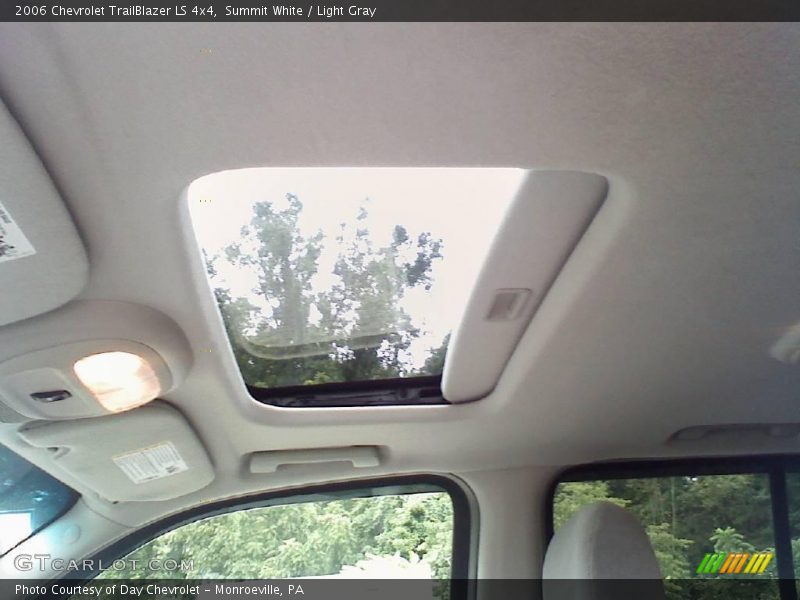 Summit White / Light Gray 2006 Chevrolet TrailBlazer LS 4x4