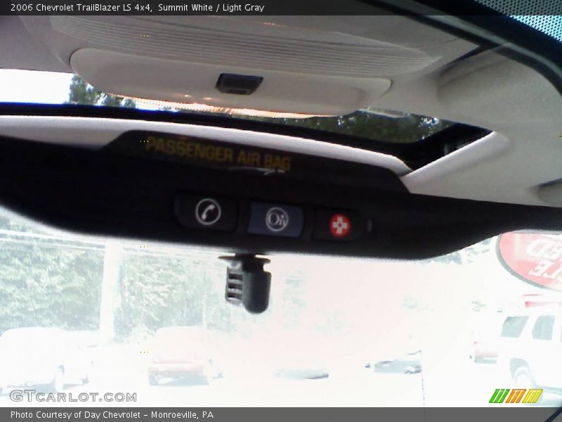 Summit White / Light Gray 2006 Chevrolet TrailBlazer LS 4x4