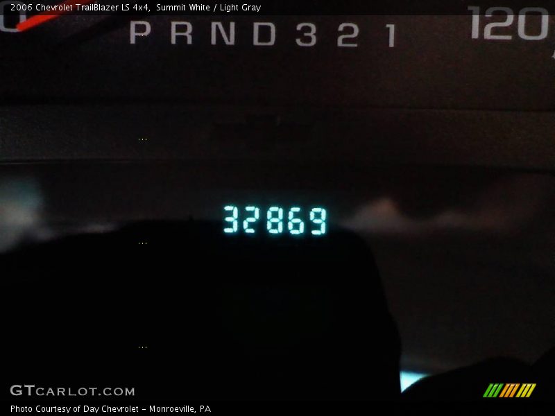 Summit White / Light Gray 2006 Chevrolet TrailBlazer LS 4x4