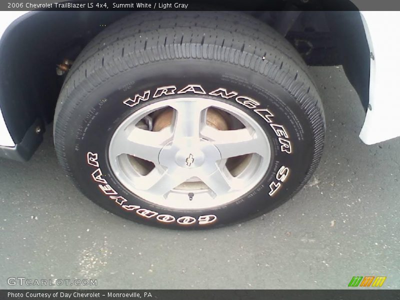 Summit White / Light Gray 2006 Chevrolet TrailBlazer LS 4x4
