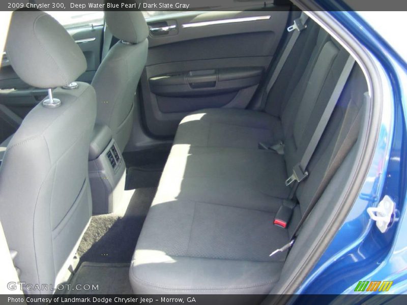 Deep Water Blue Pearl / Dark Slate Gray 2009 Chrysler 300