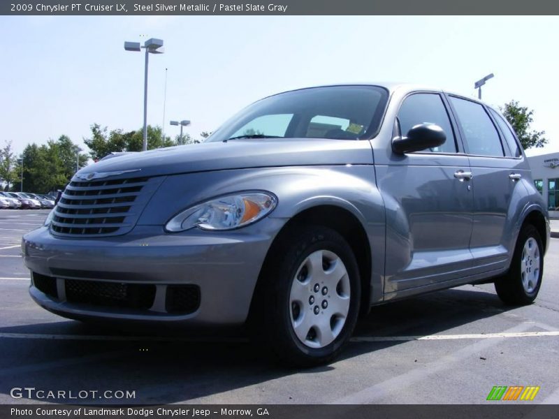 Steel Silver Metallic / Pastel Slate Gray 2009 Chrysler PT Cruiser LX