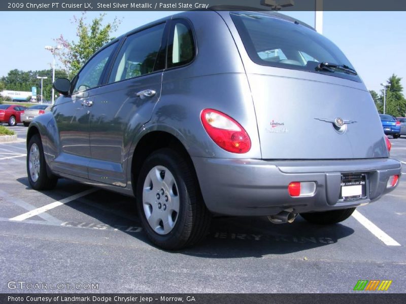 Steel Silver Metallic / Pastel Slate Gray 2009 Chrysler PT Cruiser LX