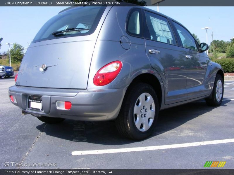 Steel Silver Metallic / Pastel Slate Gray 2009 Chrysler PT Cruiser LX