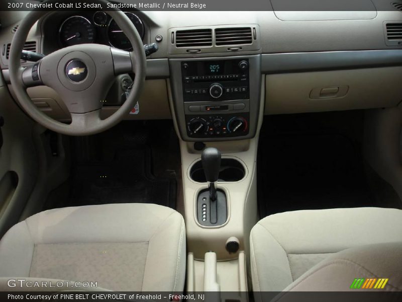 Sandstone Metallic / Neutral Beige 2007 Chevrolet Cobalt LS Sedan