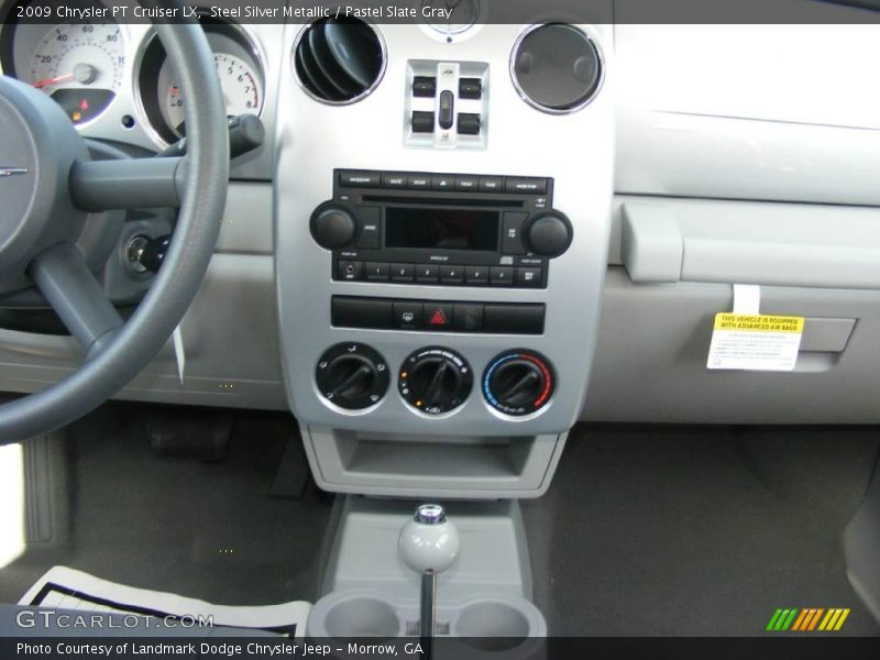 Steel Silver Metallic / Pastel Slate Gray 2009 Chrysler PT Cruiser LX