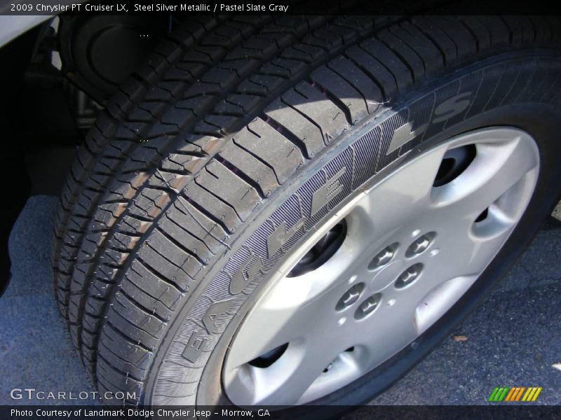 Steel Silver Metallic / Pastel Slate Gray 2009 Chrysler PT Cruiser LX
