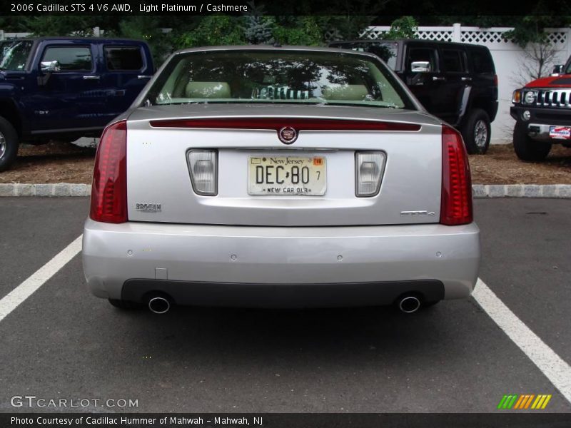 Light Platinum / Cashmere 2006 Cadillac STS 4 V6 AWD