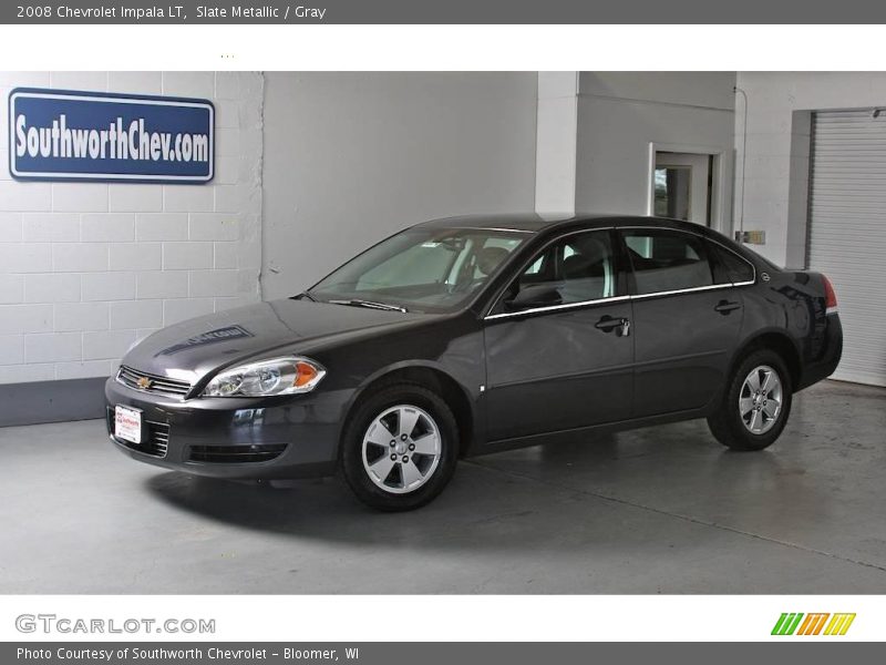 Slate Metallic / Gray 2008 Chevrolet Impala LT