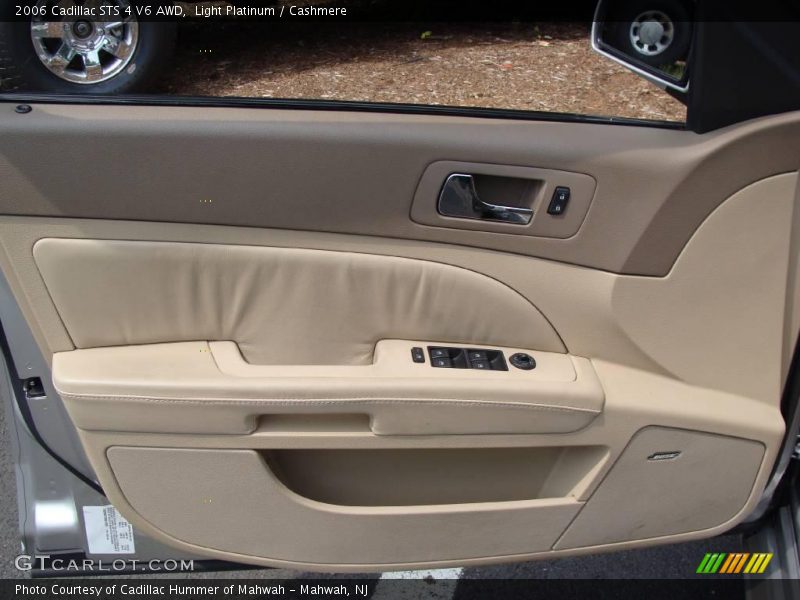 Light Platinum / Cashmere 2006 Cadillac STS 4 V6 AWD