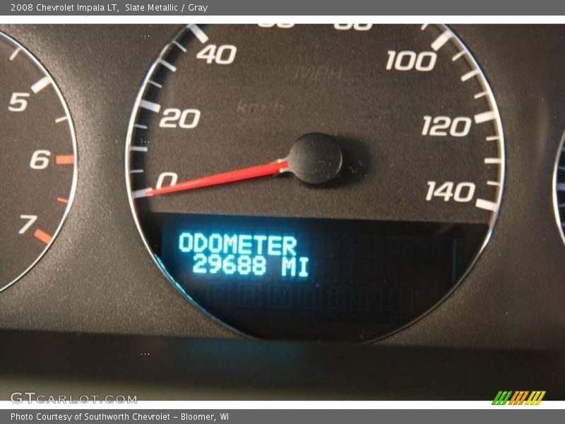 Slate Metallic / Gray 2008 Chevrolet Impala LT