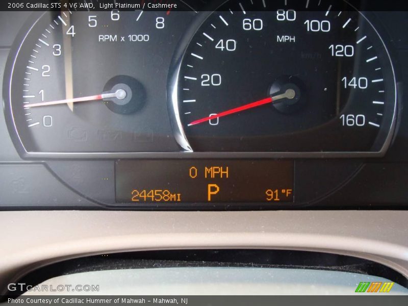 Light Platinum / Cashmere 2006 Cadillac STS 4 V6 AWD