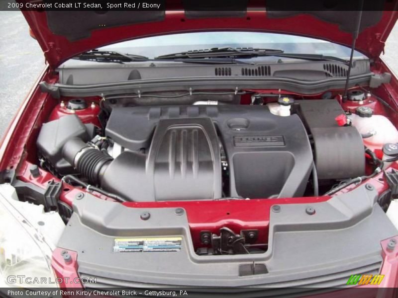 Sport Red / Ebony 2009 Chevrolet Cobalt LT Sedan